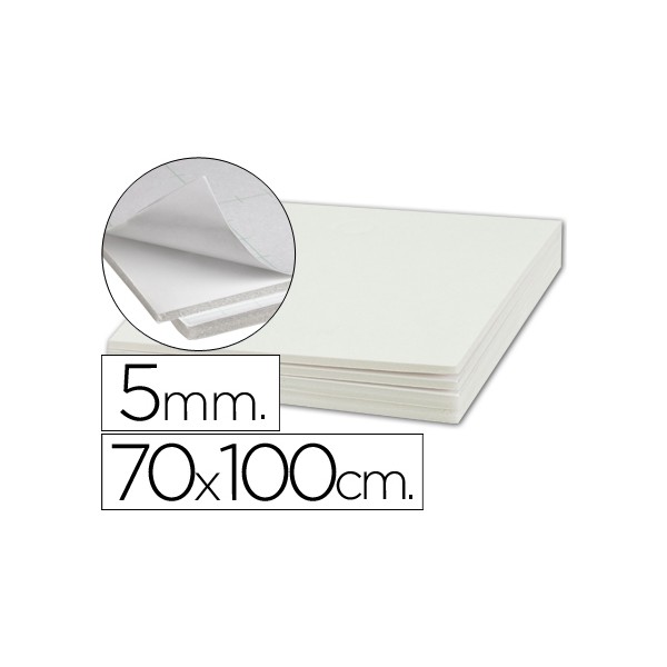 Carton pluma liderpapel adhesivo 1 cara 70x100 cm espesor 5 mm. Carton pluma liderpapel adhesivo 1 cara 70x100 cm espesor 5 mm.