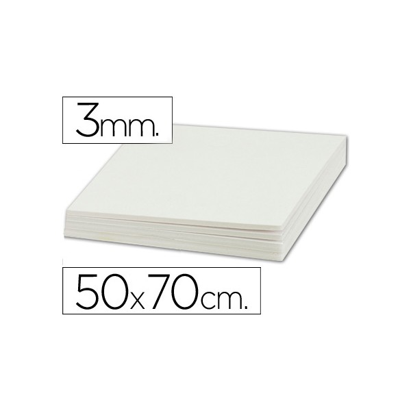 Carton pluma liderpapel doble cara 50x70 cm espesor 3 mm. Carton pluma liderpapel doble cara 50x70 cm espesor 3 mm.