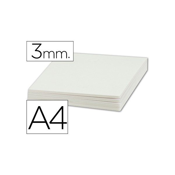 Carton pluma liderpapel doble cara din a4 espesor 3 mm. Carton pluma liderpapel doble cara din a4 espesor 3 mm.