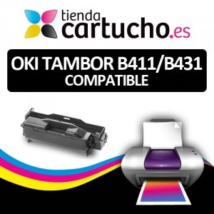 Tambor OKI DR B411/B431 Compatible para impresoras OKI B411D, 411DN, 431D, 431DN PARA LA IMPRESORA Toner OKI B431DN