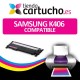 Toner SAMSUNG CLP365 (K406) MAGENTA Compatible