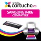 Toner SAMSUNG CLP365 (K406) MAGENTA Compatible