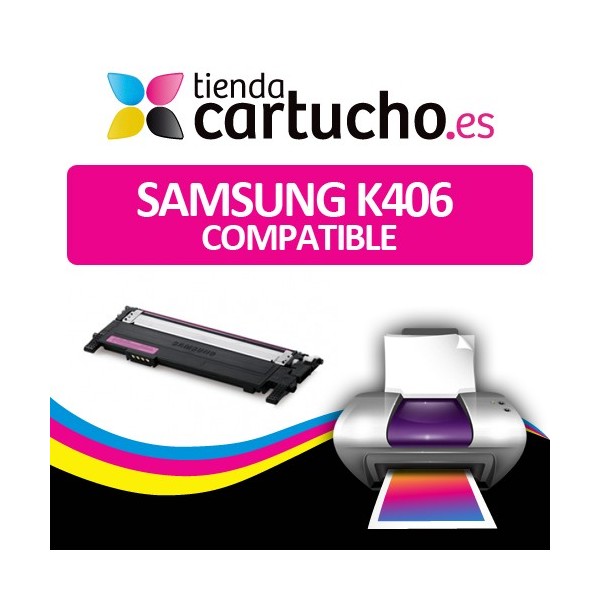 Toner SAMSUNG CLP360/365 (K406) MAGENTA Compatible Toner SAMSUNG CLP360/365 (K406) MAGENTA Compatible