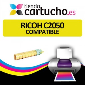 Toner AMARILLO RICOH C2050 Compatible para impresoras Ricoh MP C2030/C2050/C2530/C2550 PARA LA IMPRESORA Cartouches Ricoh Aficio MPC2050