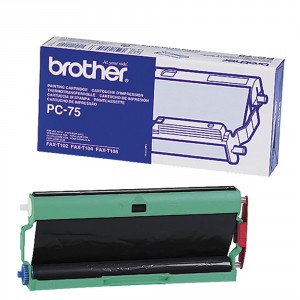 Brother PC75 cinta de transferencia térmica original PERTENENCIENTE A LA REFERENCIA TTR Brother PC75