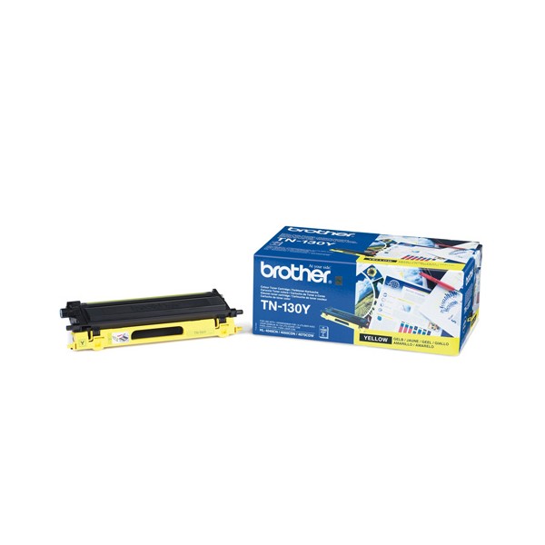Brother TN130Y toner jaune original Brother TN130Y toner jaune original