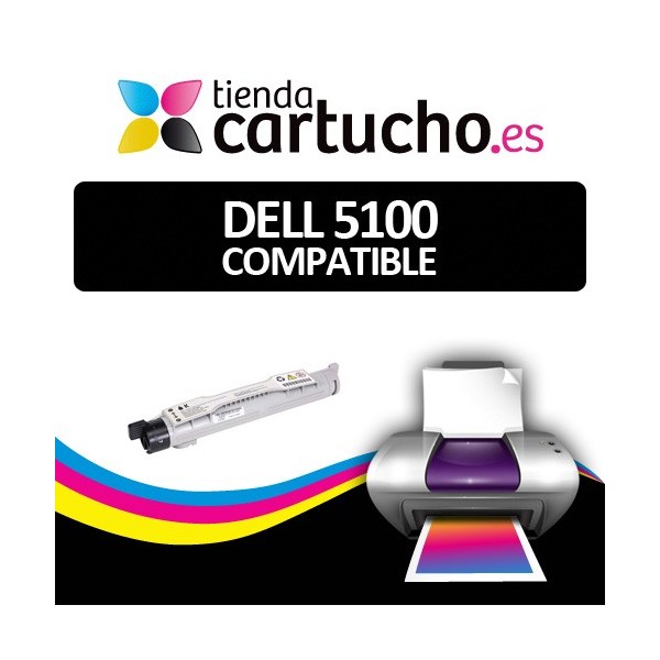 Toner DELL 5100 NOIR Compatible pour imprimantes Dell 5100CN Toner DELL 5100 NOIR Compatible pour imprimantes Dell 5100CN