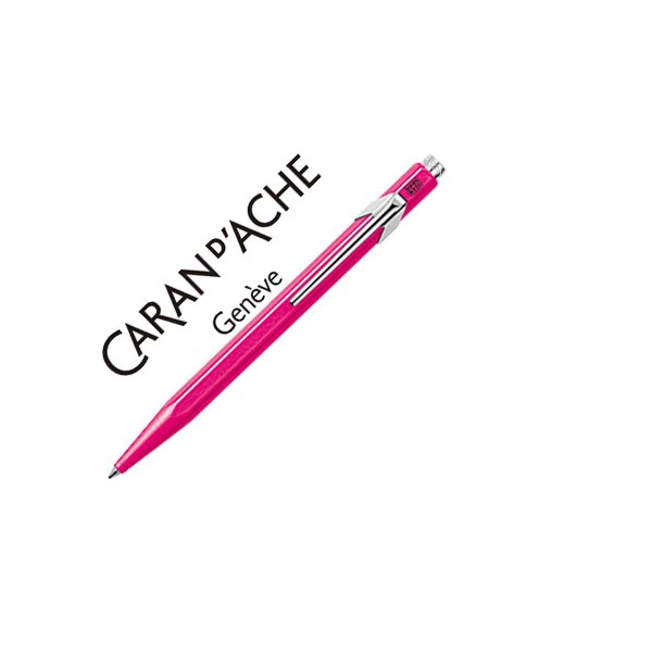 Boligrafo caran d'ache 849 fluo violeta punta media. Boligrafo caran d'ache 849 fluo violeta punta media.
