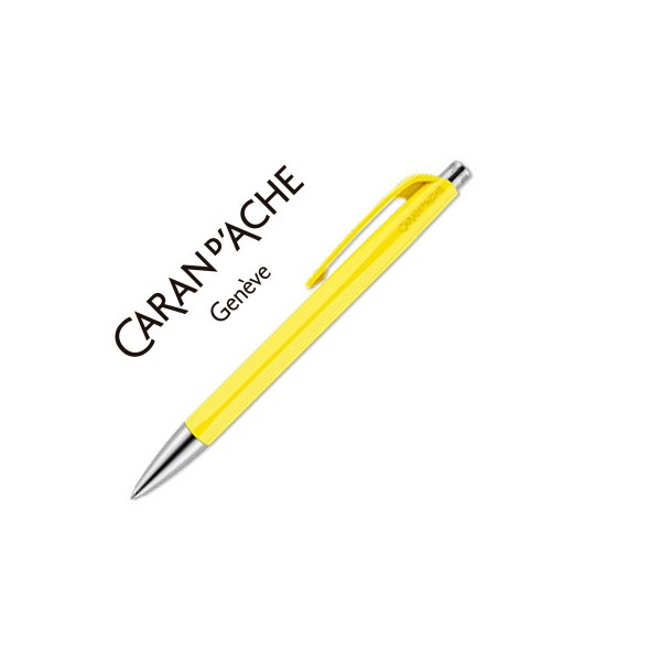 Boligrafo caran d'ache 888 infinite cuerpo plastico puntera y pulsador metalicos recargableamarillo limon. Boligrafo caran d'ache 888 infinite cuerpo plastico puntera y pulsador metalicos recargableamarillo limon.