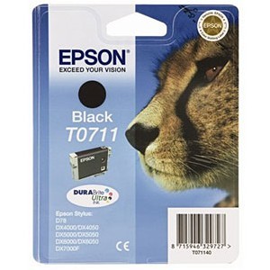 Cartucho EPSON 711 NEGRO ORIGINAL PARA LA IMPRESORA Epson Stylus Office BX 310 FN