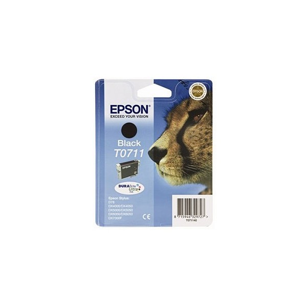 Cartouche Epson T0711 Noir Original Cartouche Epson T0711 Noir Original
