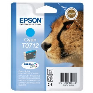 Cartucho EPSON 712 CYAN ORIGINAL PARA LA IMPRESORA Cartouches d'encre Epson Stylus DX5000