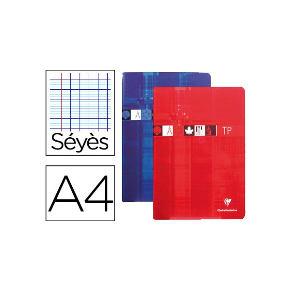 Libreta clairefontaine ciencias din a4 40 hojas 90 gr milimetrado frances seyes con hoja lisa dibujo 125 gr. Libreta clairefontaine ciencias din a4 40 hojas 90 gr milimetrado frances seyes con hoja lisa dibujo 125 gr.