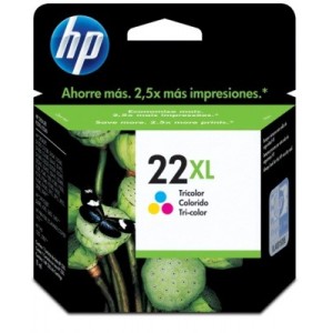 Cartucho HP 22XL ORIGINAL PARA LA IMPRESORA Cartouches d'encre HP Deskjet F2149