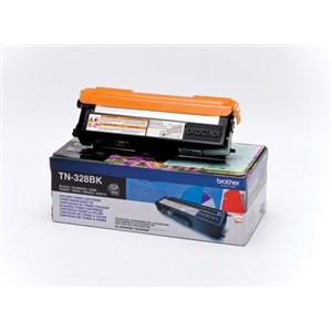 Brother TN328BK toner negro original PARA LA IMPRESORA Toner imprimante Brother DCP-9270CDN