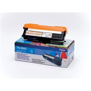 Brother TN320C toner cian original PERTENENCIENTE A LA REFERENCIA Toner Brother TN-320