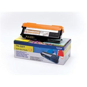 Brother TN320Y toner amarillo original PARA LA IMPRESORA Toner imprimante Brother DCP-9055CDN