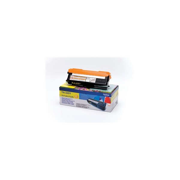 Brother TN320Y toner jaune original Brother TN320Y toner jaune original