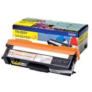 Brother TN325Y toner amarillo original PARA LA IMPRESORA Toner imprimante Brother DCP-9055CDN