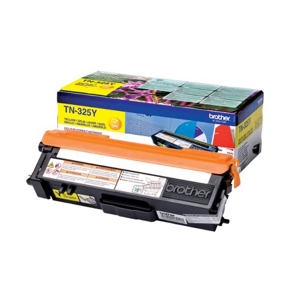 Brother TN325Y toner jaune original Brother TN325Y toner jaune original