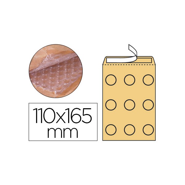 Sobre burbujas crema q-connect a/000 110 x 165 mm. Sobre burbujas crema q-connect a/000 110 x 165 mm.