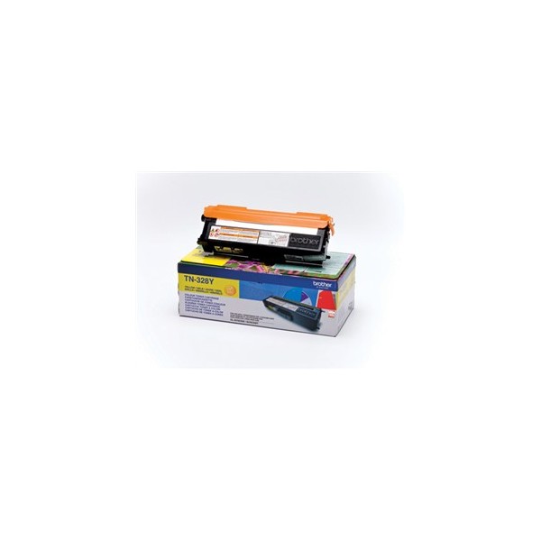 Brother TN328Y toner jaune original Brother TN328Y toner jaune original