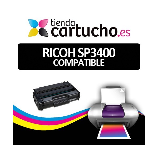 Toner RICOH SP3400 Compatible pour imprimantes Ricoh Aficio SP 3400, 3410, 3400N, 3410DN, 3410SF Toner RICOH SP3400 Compatible pour imprimantes Ricoh Aficio SP 3400, 3410, 3400N, 3410DN, 3410SF
