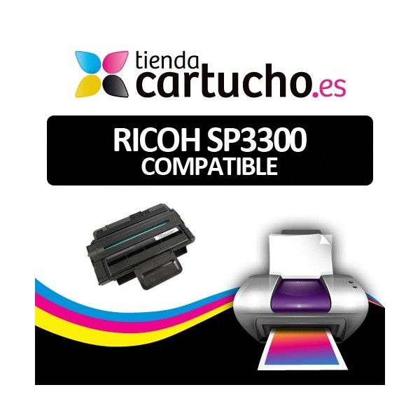 Toner RICOH SP3300 Compatible pour imprimantes Ricoh AFICIO SP-3300, AFICIO SP-3300D Toner RICOH SP3300 Compatible pour imprimantes Ricoh AFICIO SP-3300, AFICIO SP-3300D