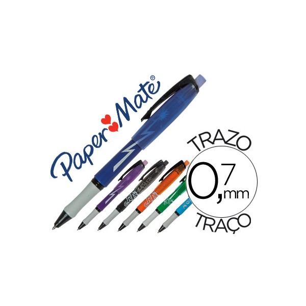 Boligrafo replay max fantasia colores surtidos con goma de borrar. Boligrafo replay max fantasia colores surtidos con goma de borrar.