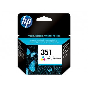 Cartucho ORIGINAL HP 351 TRICOLOR PERTENENCIENTE A LA REFERENCIA Cartouches d'encre HP 350 / 350XL / 351 / 351XL