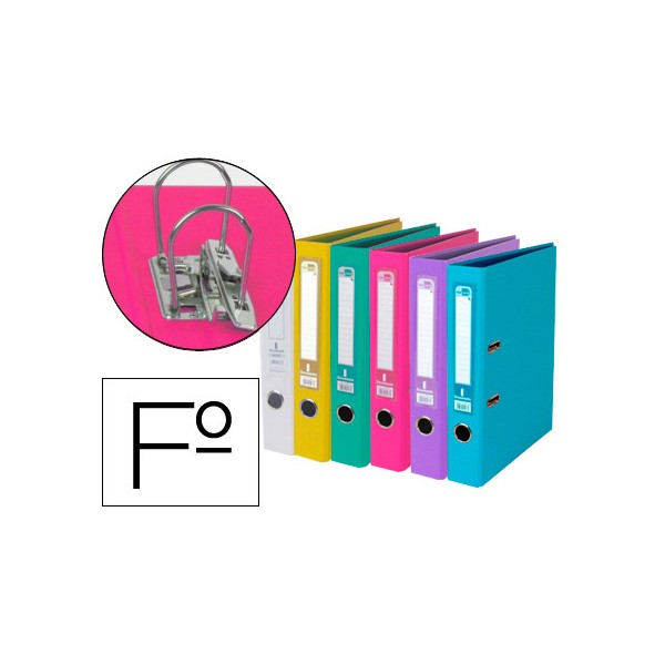 Archivador de palanca liderpapel folio documenta forrado pvc con rado lomo 52 mm colores surtidos trending. Archivador de palanca liderpapel folio documenta forrado pvc con rado lomo 52 mm colores surtidos trending.