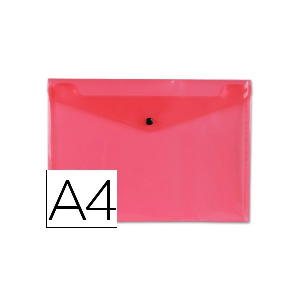 Carpeta liderpapel dossier broche polipropileno din a4 rosa transparente 50 hojas. Carpeta liderpapel dossier broche polipropileno din a4 rosa transparente 50 hojas.