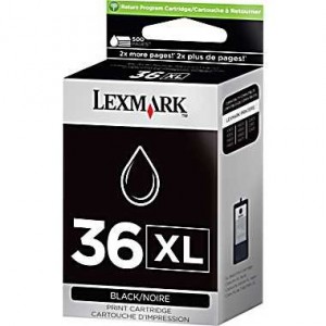 LEXMARK Nº 36XL CARTUCHO ORIGINAL REF. 018CX036E) PERTENENCIENTE A LA REFERENCIA Cartouches Lexmark Nº 36XL / Nº 37XL