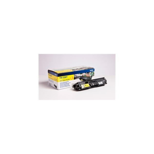Brother TN326Y toner jaune original Brother TN326Y toner jaune original