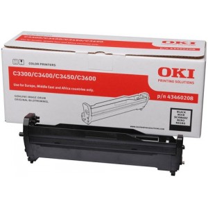 TAMBOR OKI ORIGINAL C3300 NEGRO PARA LA IMPRESORA Toner OKI C3400