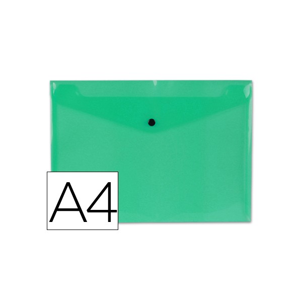 Carpeta liderpapel dossier broche 34043 polipropileno din a4 verde transparente 50 hojas. Carpeta liderpapel dossier broche 34043 polipropileno din a4 verde transparente 50 hojas.