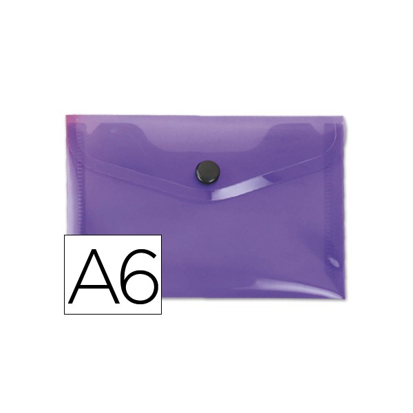 Carpeta liderpapel dossier broche 44236 polipropileno din a6 violeta serie frosty. Carpeta liderpapel dossier broche 44236 polipropileno din a6 violeta serie frosty.