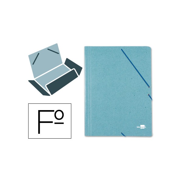 Carpeta liderpapel gomas folio 3 solapas carton prespan verde. Carpeta liderpapel gomas folio 3 solapas carton prespan verde.