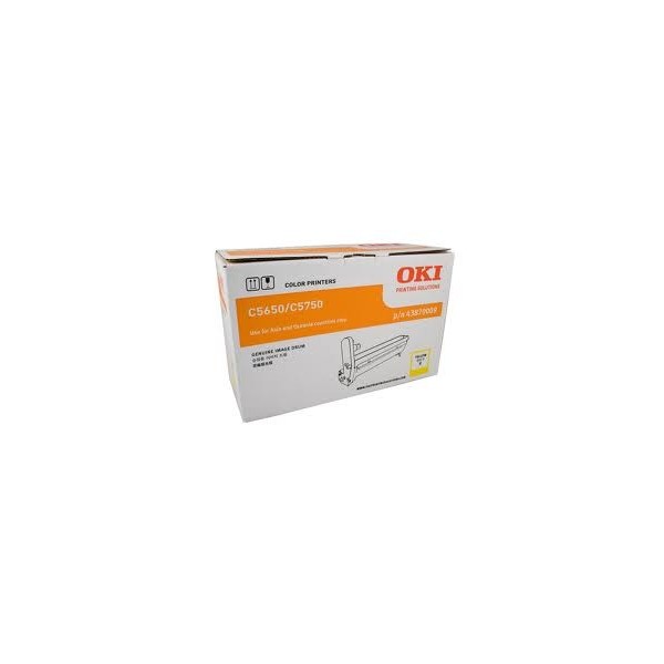 DRUM ORIGINAL OKI C5650/5750 JAUNE DRUM ORIGINAL OKI C5650/5750 JAUNE