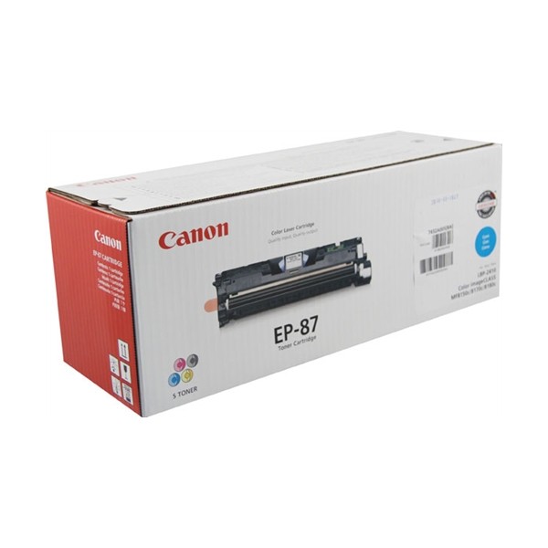 Canon EP-87C toner cian original, référence Canon 7432A003AA Canon EP-87C toner cian original, référence Canon 7432A003AA