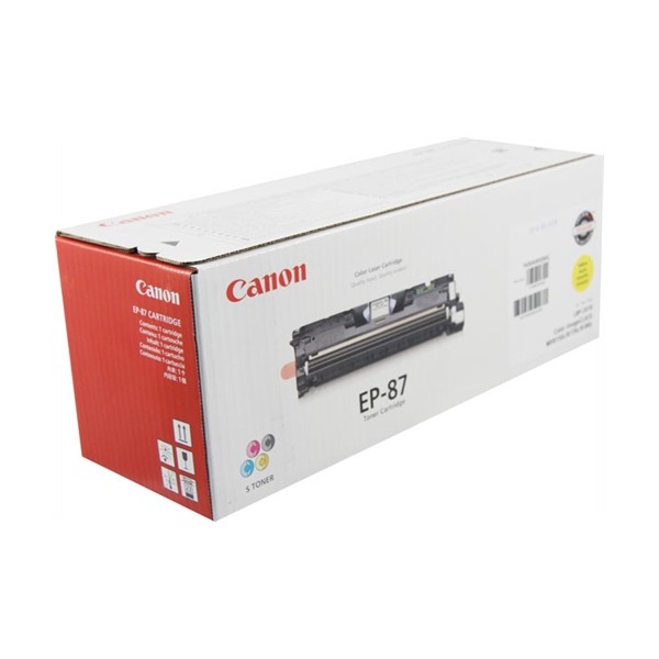 Canon EP-87Y toner jaune original, référence Canon 7430A003AA Canon EP-87Y toner jaune original, référence Canon 7430A003AA