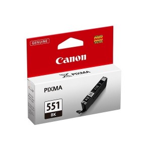 Cartucho ORIGINAL CANON CLI 551 NEGRO para impresoras PIXMA iP7250 / MG5450 / MG6350 PARA LA IMPRESORA Cartouches d'encre Canon Pixma MG5650