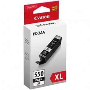 Cartucho ORIGINAL CANON PG550XL NEGRO para impresoras PIXMA iP7250 / MG5450 / MG6350 PARA LA IMPRESORA Cartouches d'encre Canon Pixma MX725