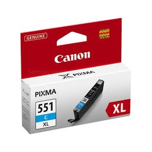 Cartucho ORIGINAL CANON CLI 551XL CYAN para impresoras PIXMA iP7250 / MG5450 / MG6350 PARA LA IMPRESORA Cartouches d'encre Canon Pixma MG5650