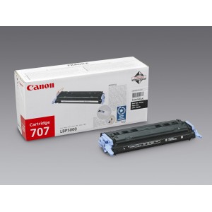 Canon CRG707BK toner negro original, referencia Canon 9424A004 PARA LA IMPRESORA Canon LaserShot LBP 5100