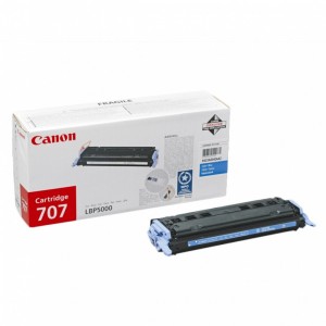 Canon CRG707C toner cian original, referencia Canon 9423A004 PARA LA IMPRESORA Canon LaserShot LBP 5100