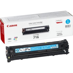 Canon 716C toner cian original, referencia Canon 1979B002AA PARA LA IMPRESORA Canon I-Sensys LBP 5050