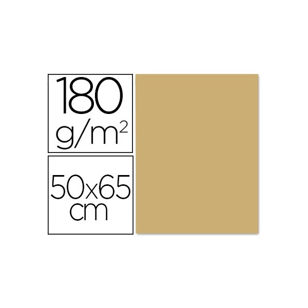 Cartulina liderpapel 50x65 cm 180 gr avellana unidad. Cartulina liderpapel 50x65 cm 180 gr avellana unidad.