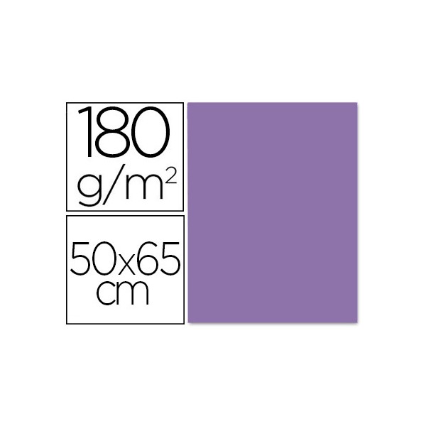 Cartulina liderpapel 50x65 cm 180 gr purpura unidad. Cartulina liderpapel 50x65 cm 180 gr purpura unidad.