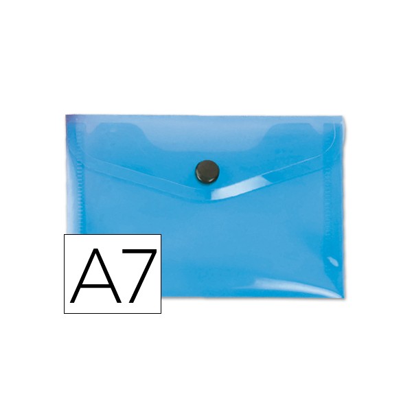 Carpeta liderpapel dossier broche 44222 polipropileno din a7 azul serie frosty. Carpeta liderpapel dossier broche 44222 polipropileno din a7 azul serie frosty.